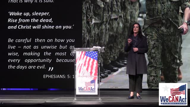 Karen Kingston at the WeCANact Liberty Conference 2021