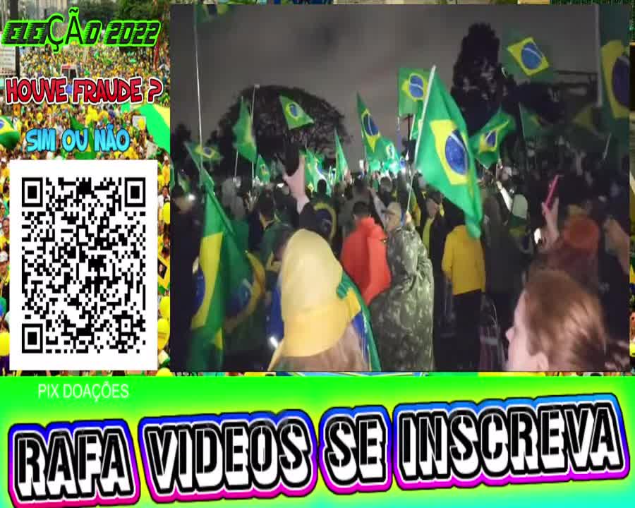 AO VIVO AGORA! BRASIL URGENTE EXERCITO NA RUA