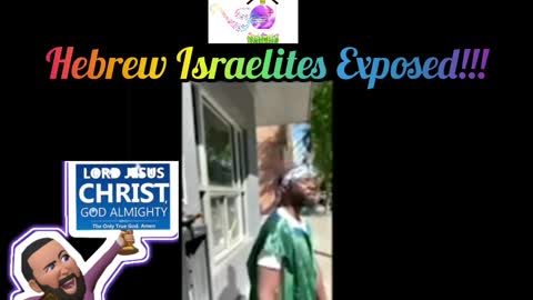 Wannabe hebrew israelite exposed as curses the name of Jesus Christ😮📖