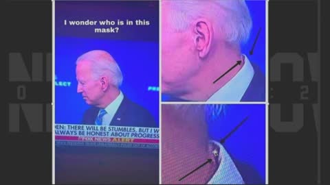 Will the REAL JOE BIDEN PLEASE STAND UP! They are wearing masks!