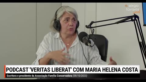 🎙️Podcast 'Veritas Liberat' com Maria Helena Costa 🇵🇹​ (09/10/2023)