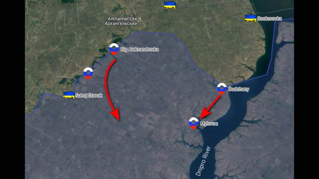 "Confirmed - Russian troops are withdrawing from north of Kherson oblast to avoid encirclement."