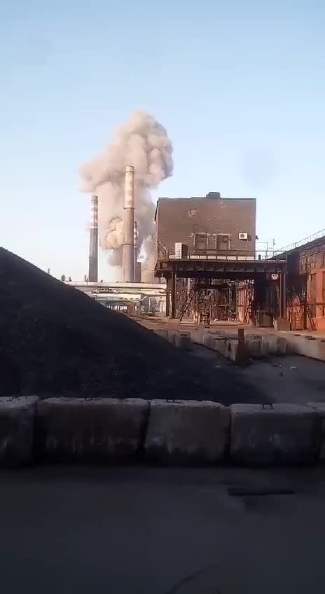 Uraine War - Arrivals of cruise missiles at the Zaporozhye Aluminum Combine