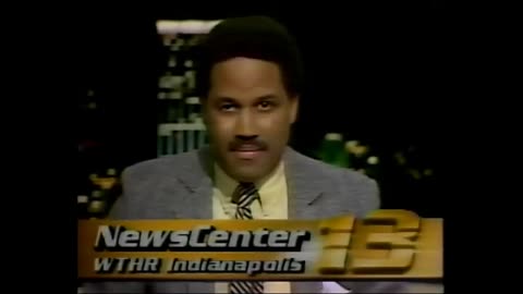 March 27, 1988 - Lee Owens WTHR Indianapolis Sports Bumper