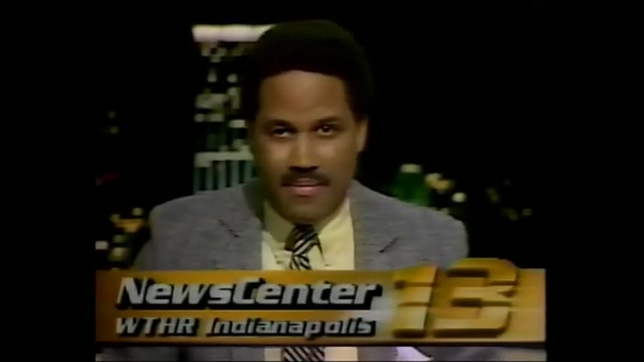 March 27, 1988 - Lee Owens WTHR Indianapolis Sports Bumper