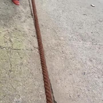 This is a long rope!