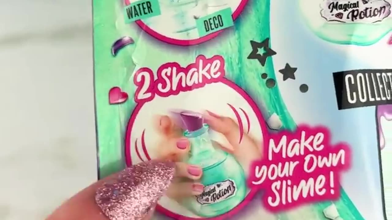 Myster Magical potion DIY Slime Satisfing video ASMR#Shorts#Fidgets#Asmr