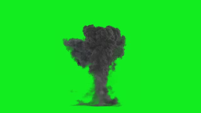 Bomb Explosion on Green