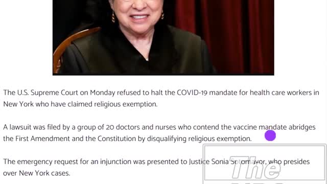 SCOTUS Refuses To Block Jab Mandates In New York