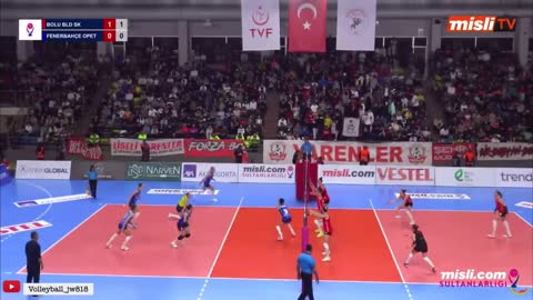 Arina Fedorovtseva │3 ACE │ Bolu Bld. Spor vs Fenerbahçe Opet │Turkish Volleyball League 2022/23