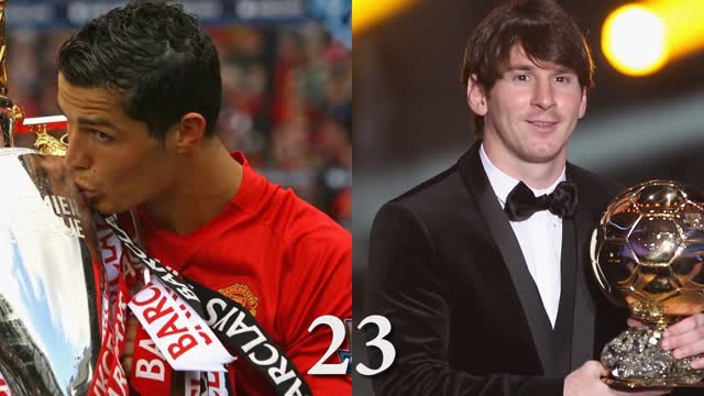 Cristiano Ronald vs Messi transformation