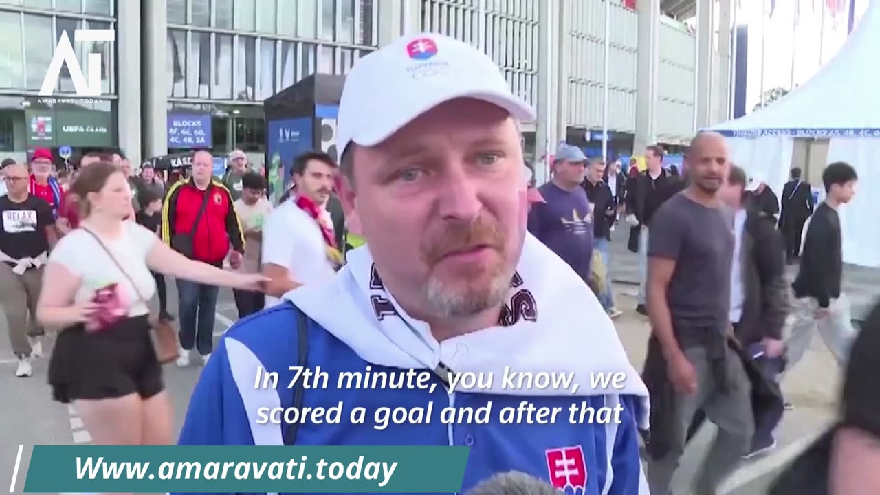 Slovakian Fans Celebrate Shock Win vs Belgium Lukaku Goals Disallowed Ivan Schranz Scores Fastest