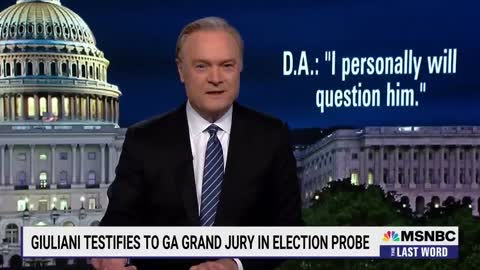 Lawrence: Giuliani's GA Grand Jury Appearance Should Terrify Trump