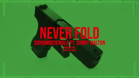 NEVER FOLD _ Sidhu Moose Wala _ Sunny Malton _ SOE _ Official Visual Video _ New Song 2022