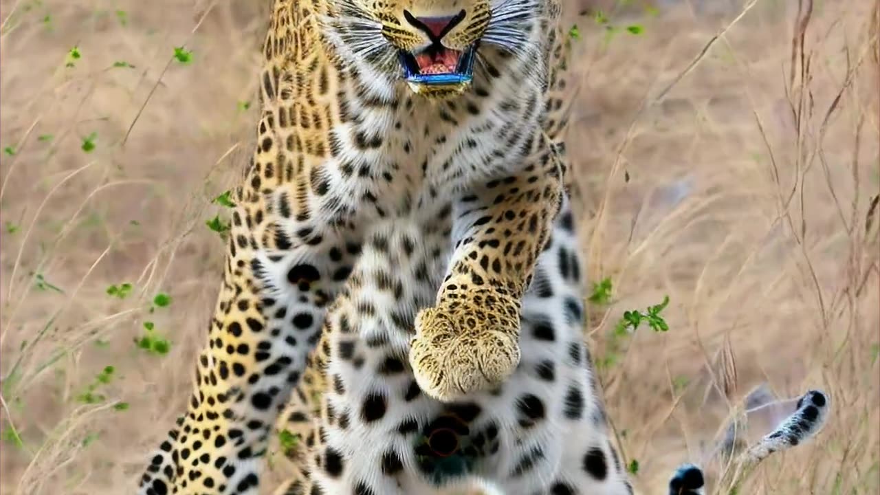 a_picture of a leopard in a