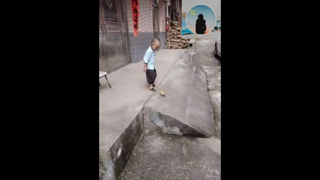 Cute Child Playing