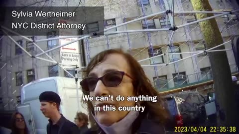 Members of the Press speak their mind to undercover James O’Keefe at Trump arraignment