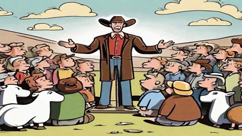 THE COWBOY PREACHER - GREED SERMON