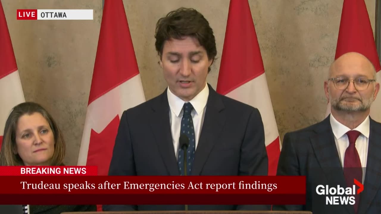 Trudeau on Emergencies Act inquiry: "A very high threshold to invoke the Emergencies Act was met"