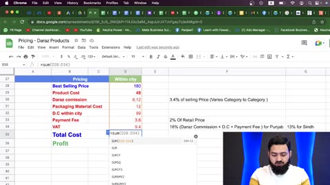 Pricing - How to Calculate Profit of Your Daraz Products