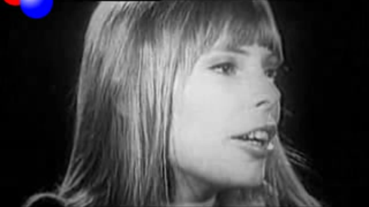 Joni Mitchell - The Circle Game = Live Music Video 1966