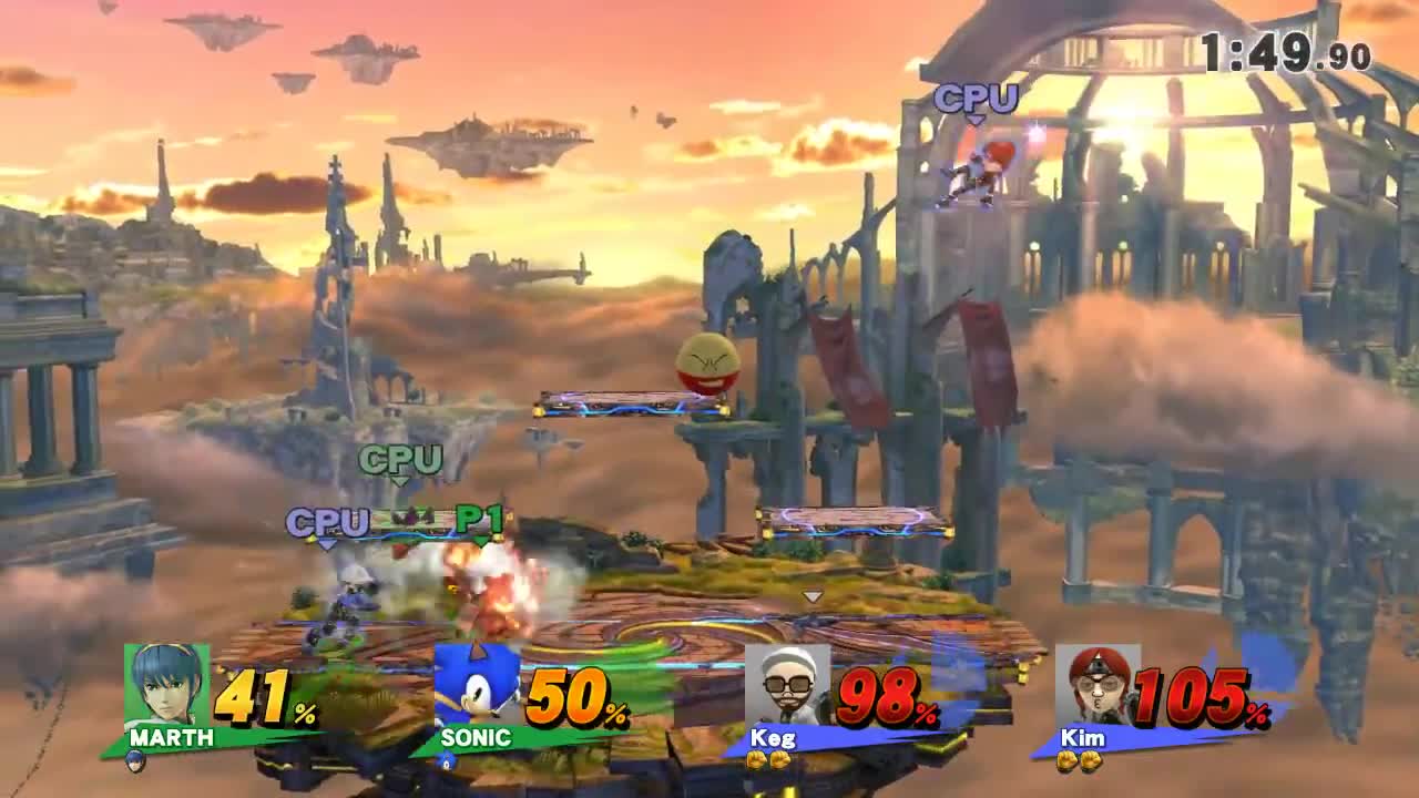Super Smash Bros 4 Wii U Battle72