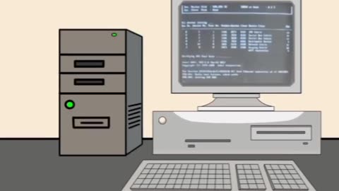 Earlier the computer used to start like this🤣🤣