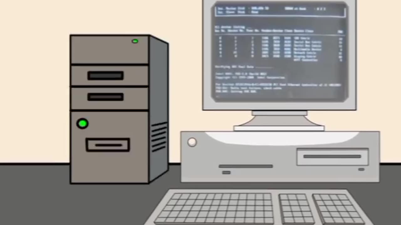 Earlier the computer used to start like this🤣🤣