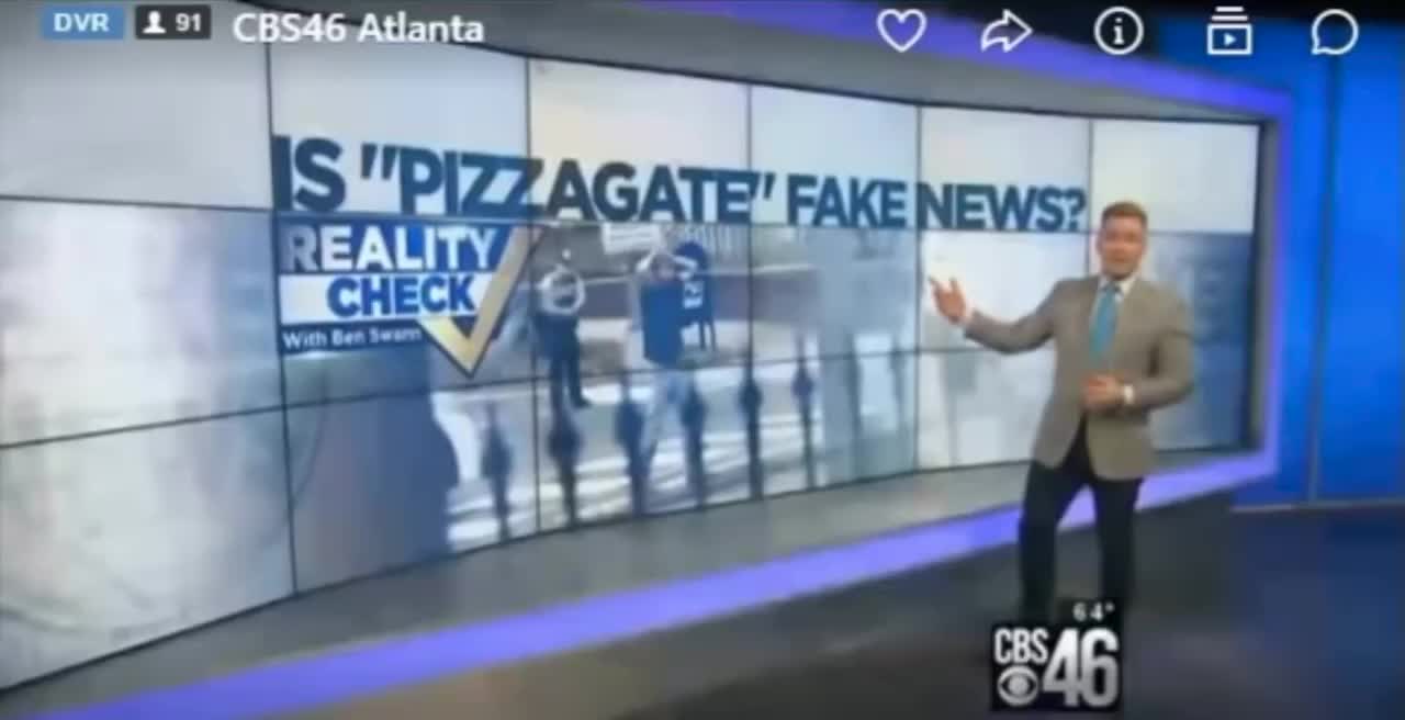 Pizza gate Ben Swann (later fired) #endtimes