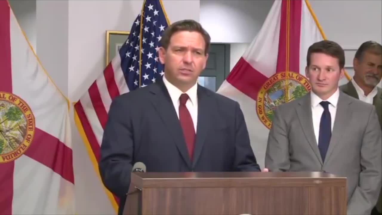 Ron DeSantis respons to Biden: He's imported COVID across the border