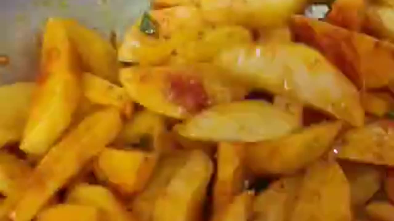 Quick and simple potatoes fry recipe