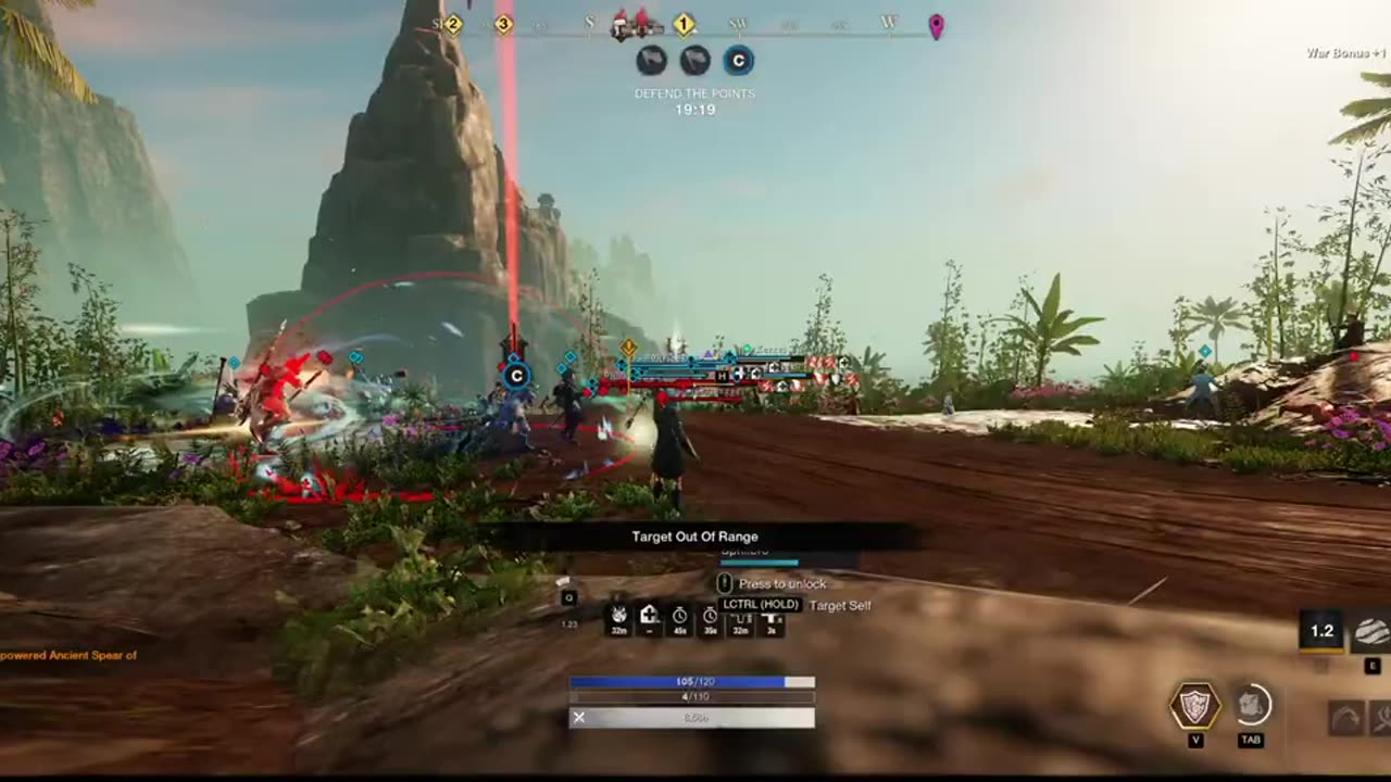 New World | 5.11 StamOutz vs Dvote's lil Soldiers Ebon Defense Heals