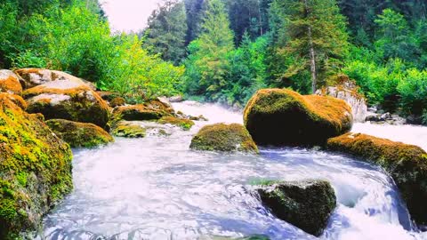 🔴Relaxation music ||most beautiful water flowing in kalam Valley ||#short.. ||New what's app status