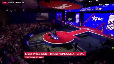 President Donald Trump Delivers Remarks at CPAC