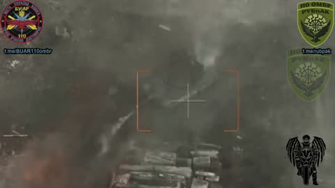Defeat of another tank of the occupiers by pilots of the 110th Mechanized Brigade