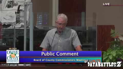 Dr. Kevin Stillwater Sets the Orange County Board of Commissioners Straight