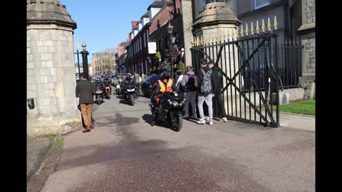 Rolling Thunder Ride of Respect for Queen Elizabeth II 7/4/23 Windsor to London