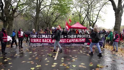 'Change is outside': thousands protest for the climate