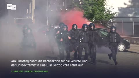 Linksextremismus, ANTIFA Terror - LEIPZIG, 03.06.2023 - Rache, Lina Engel, Hammerbande