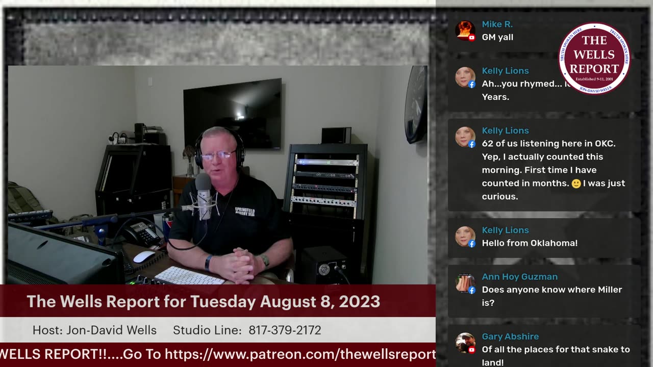 The Wells Report for Tuesday, August 8, 2023