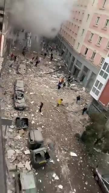 BREAKING: Explosion in Madrid