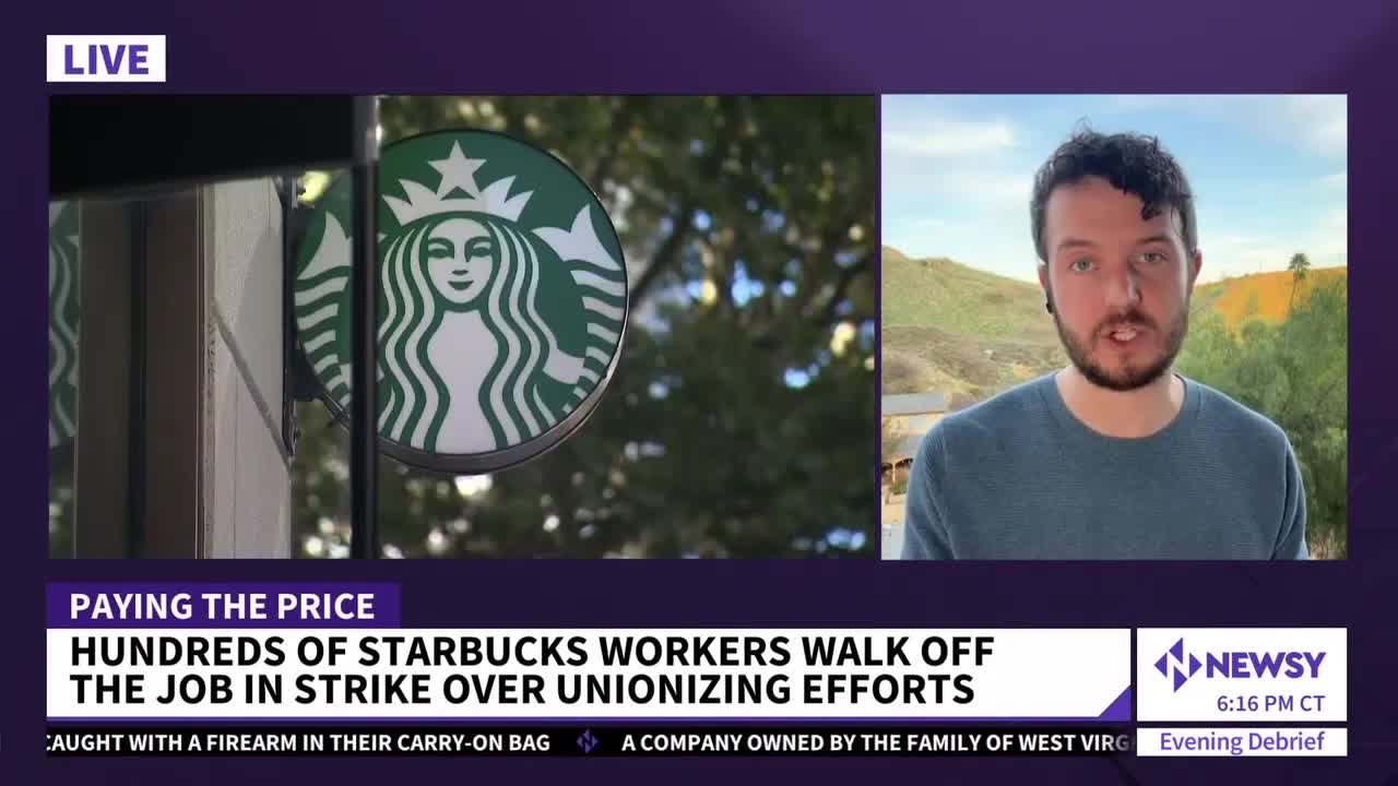 Starbucks Workers Begin 3-Day Strike For Better Working Conditions