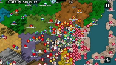 1936 The Qing empire conquers Beijing in the WC4 GPWM World Ablaze Mod game