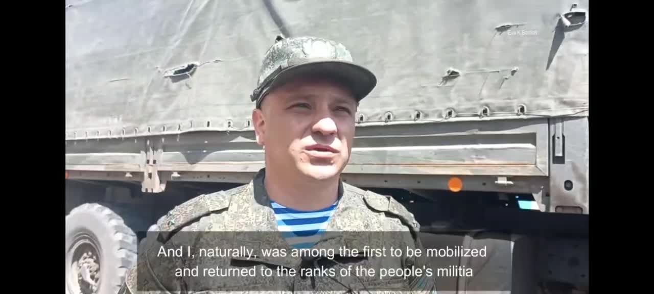 Andrey Vitalevich - Ukrainians using civilians as human shields.