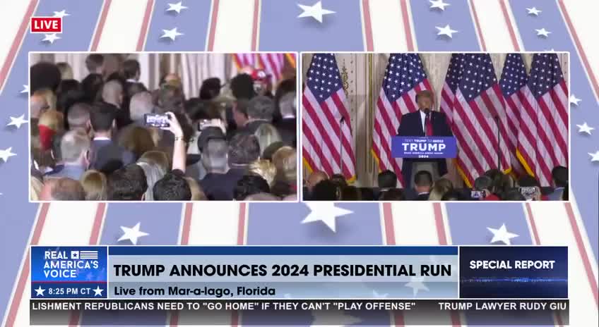 "This will not be my campaign. This will be your campaign." - President Donald J. Trump