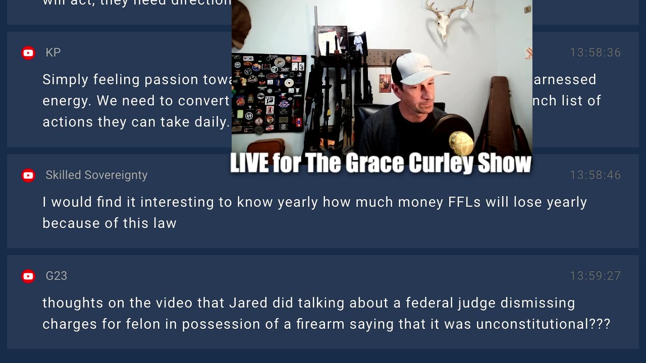 Toby Hosts The Grace Curley Show