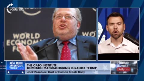 Posobiec SLAMS panelist for saying desire to bolster American manufacturing is racist "fetish."