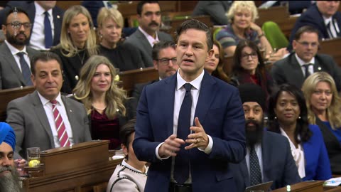 WATCH: 'BREATHE' — Poilievre consoles hysterical Trudeau during QP