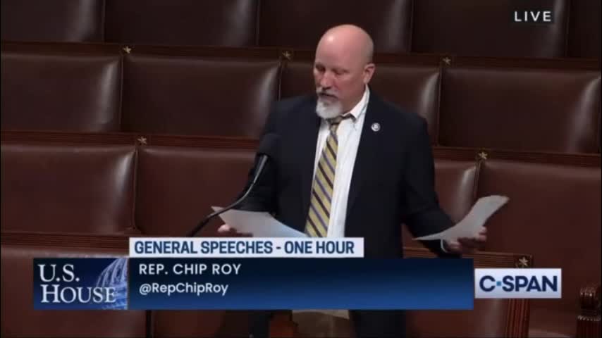 Chip Roy Goes Off On The 18 Republicans That Voted For MASSIVE Spending Bill