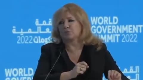 Pippa Malmgren, Economist At The World Government Summit 2022